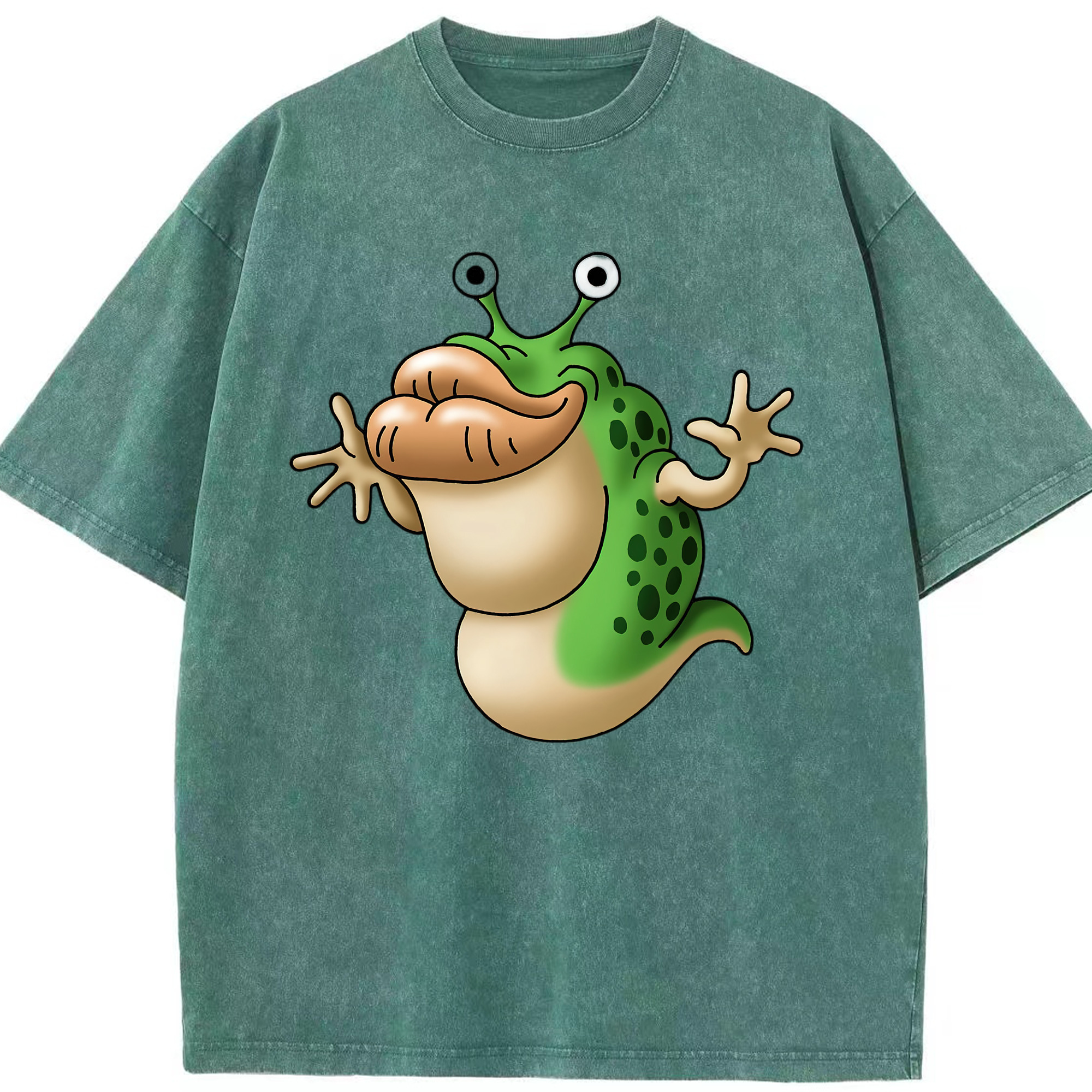 （画像用） ドラゴンクエスト Doragon Kuesuto Dragon Quest 綿100% ヴィンテージ風 半袖Tシャツ（フロントプリント）